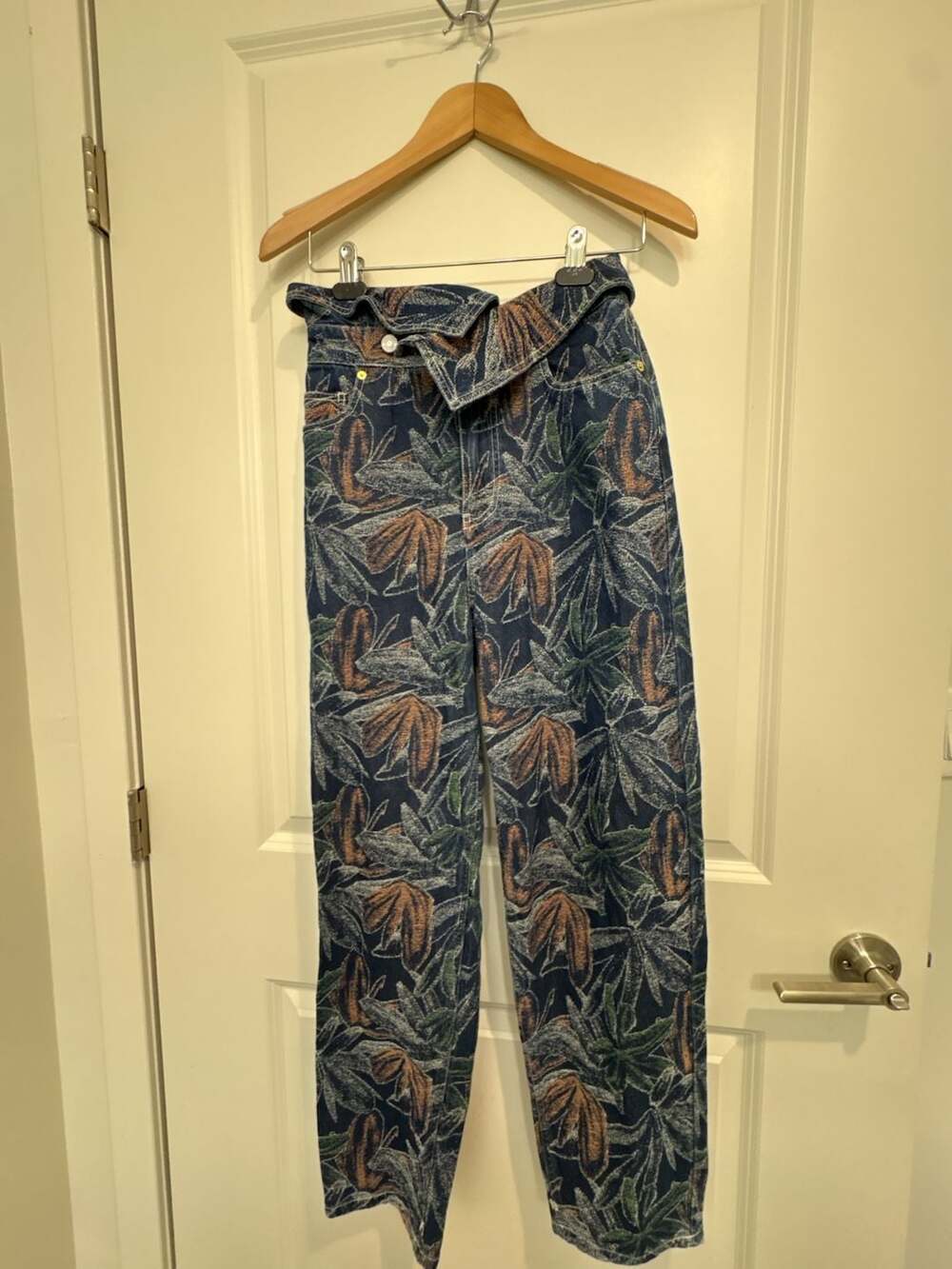 Scotch & Soda Barrel Jeans Allover Print Denim Jeans , Multicolor